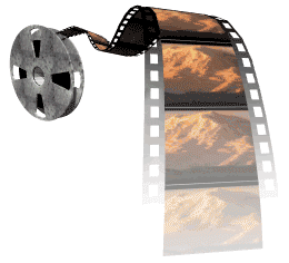 film reel gif